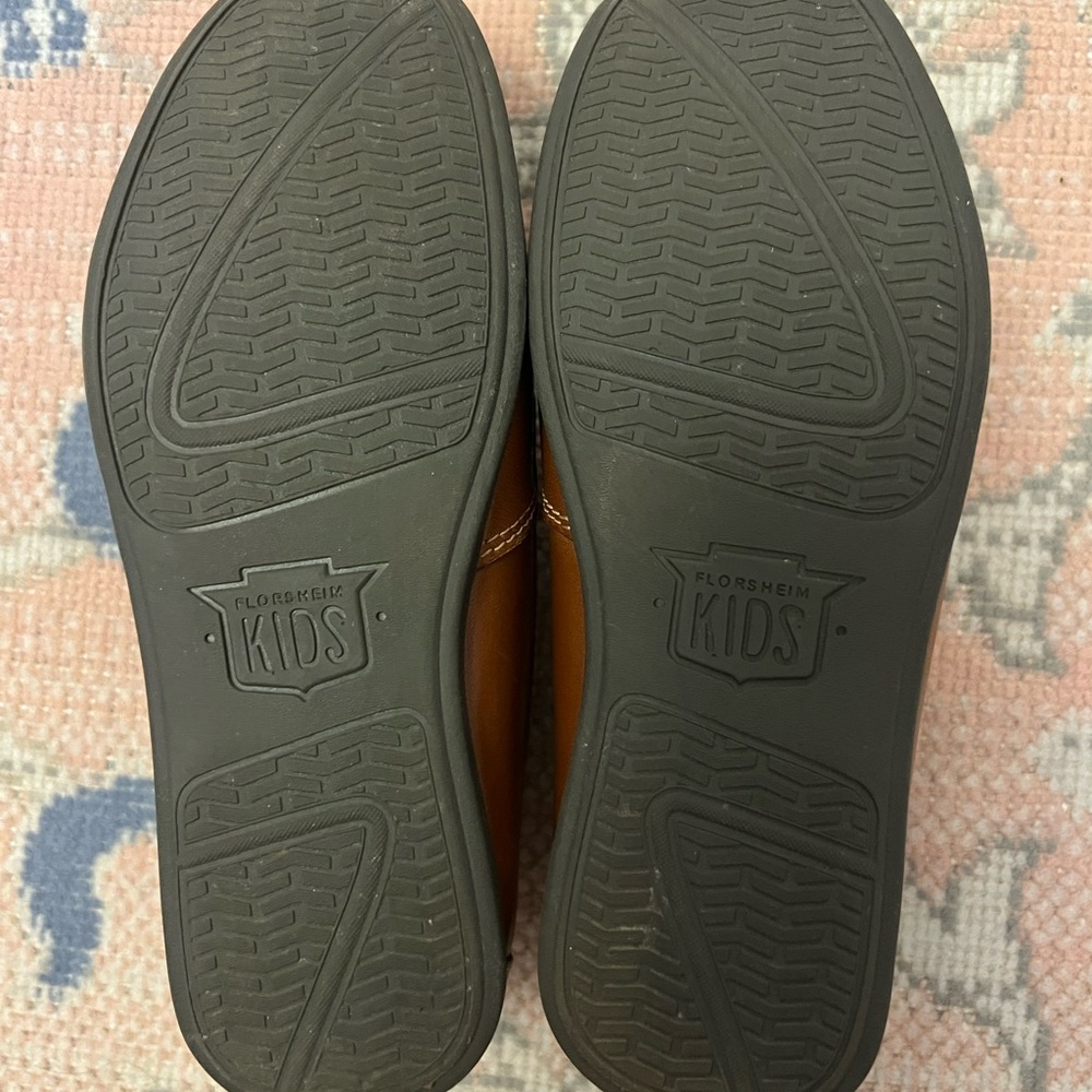 Florsheim Kids Brown Dress Loafers - Picture 4 of 4